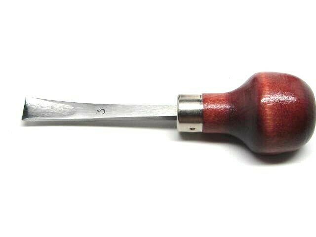 The #3 Fishtail Sweep woodworking tool from Ramelson.