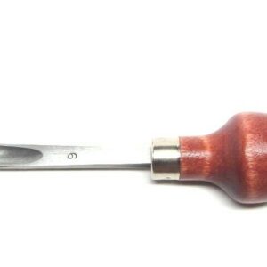 The #9 Fishtail Sweep woodworking tool from Ramelson.
