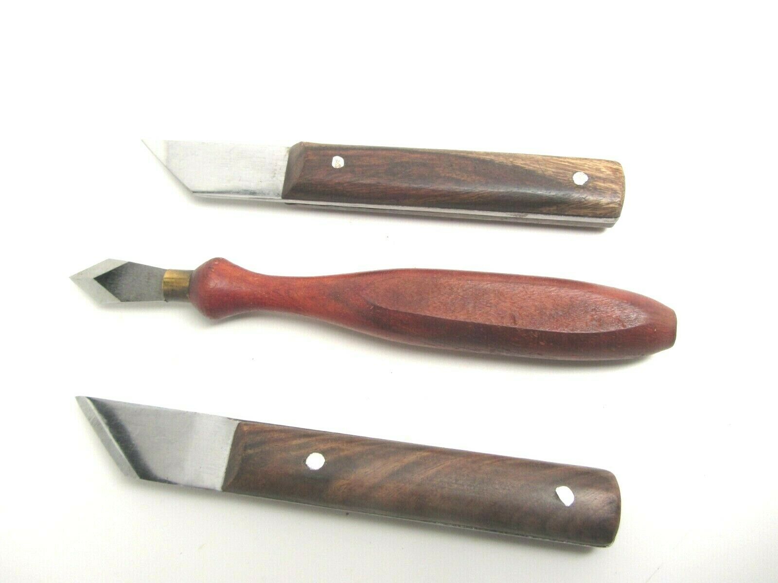 An image of a three-piece set of marking knives from UJ Ramelson.