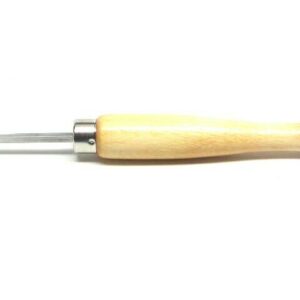 An image of a 1/8" round nose mini lathe tool