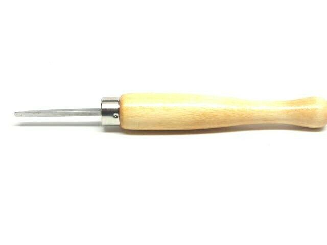 An image of a 1/8" round nose mini lathe tool