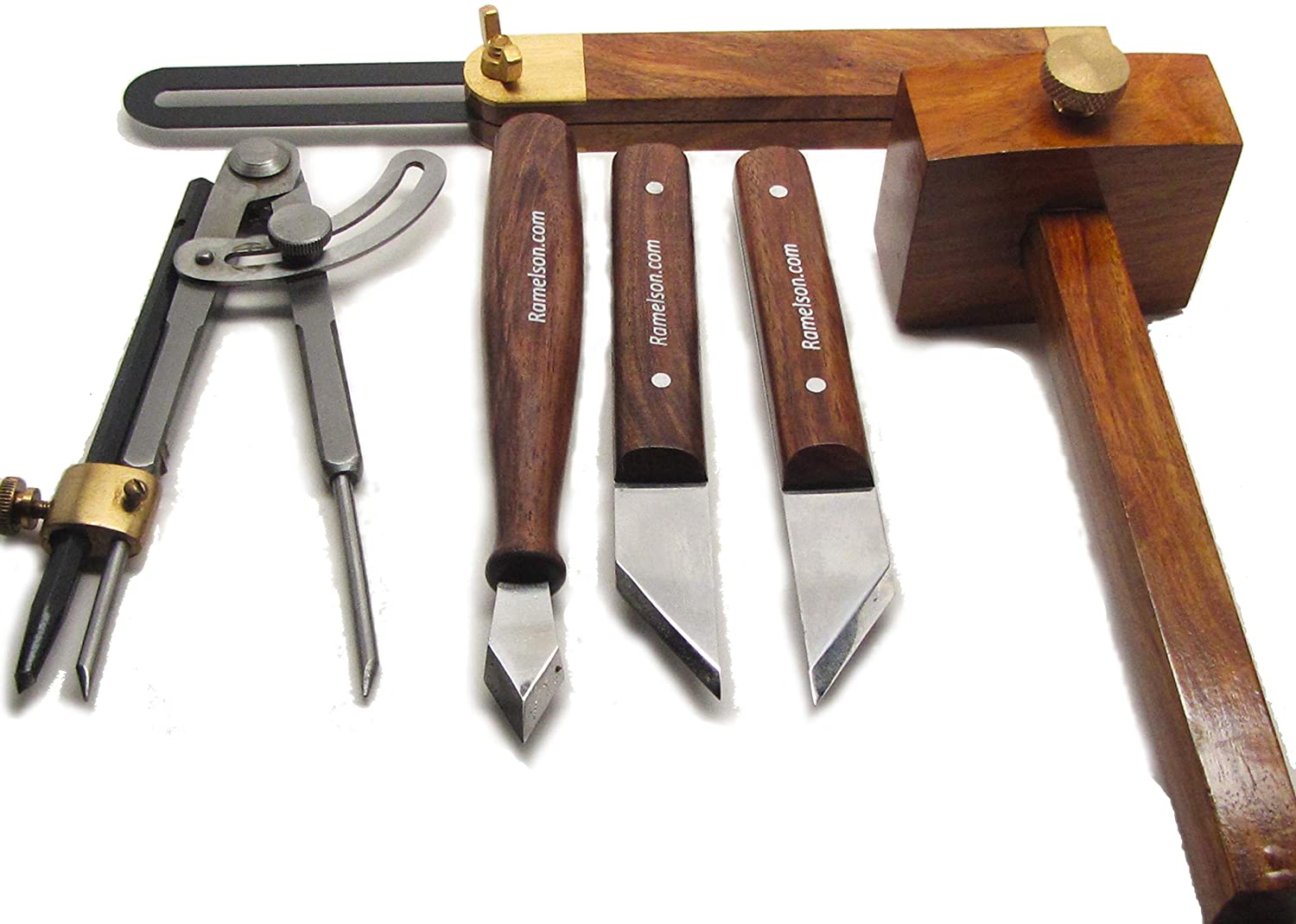 Wood Turning Tools: Six-Piece Professional Wood Marking Set